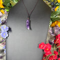 Amethyst Guardian Talisman Necklace