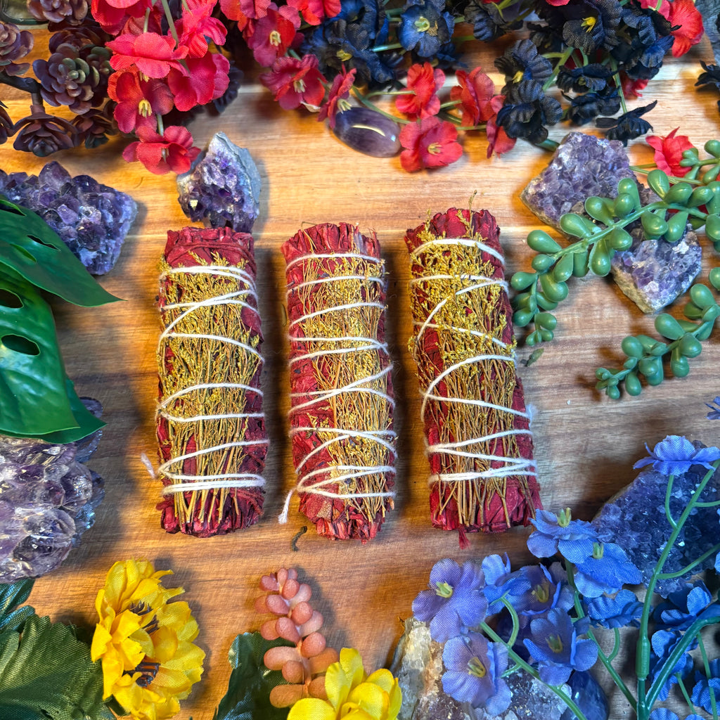 Dragons Blood Sage Smudge Stick x1