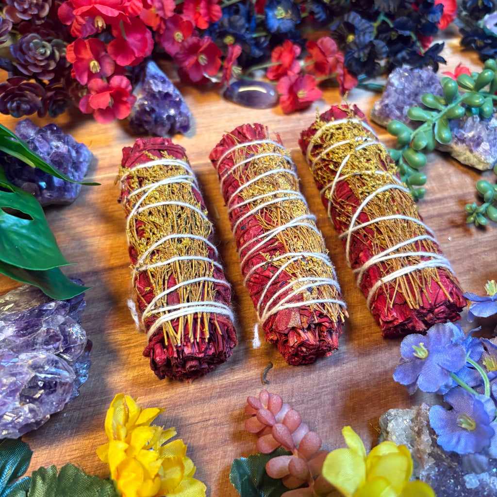 Dragons Blood Sage Smudge Stick x1