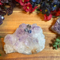 Blue Dot Jasper Aura Stud Earrings