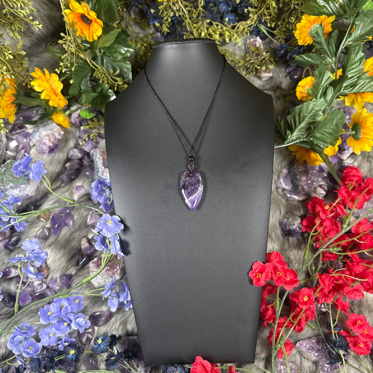 The Amethyst Heart Talisman