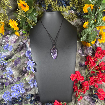 The Amethyst Heart Talisman