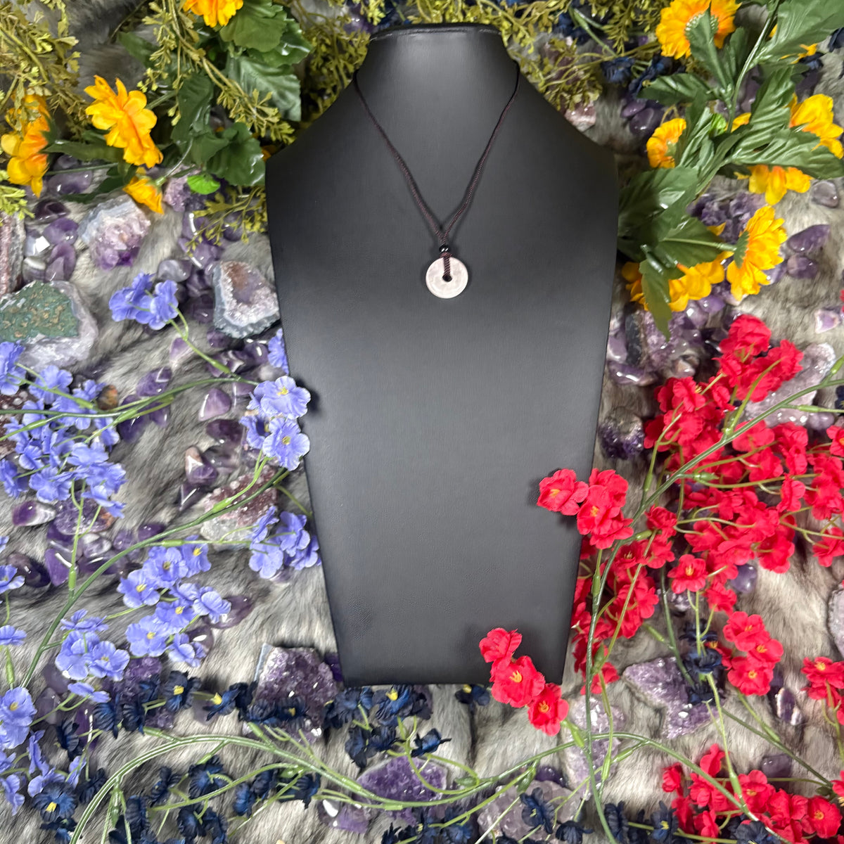 Rose Quartz Eternal Circle Necklace