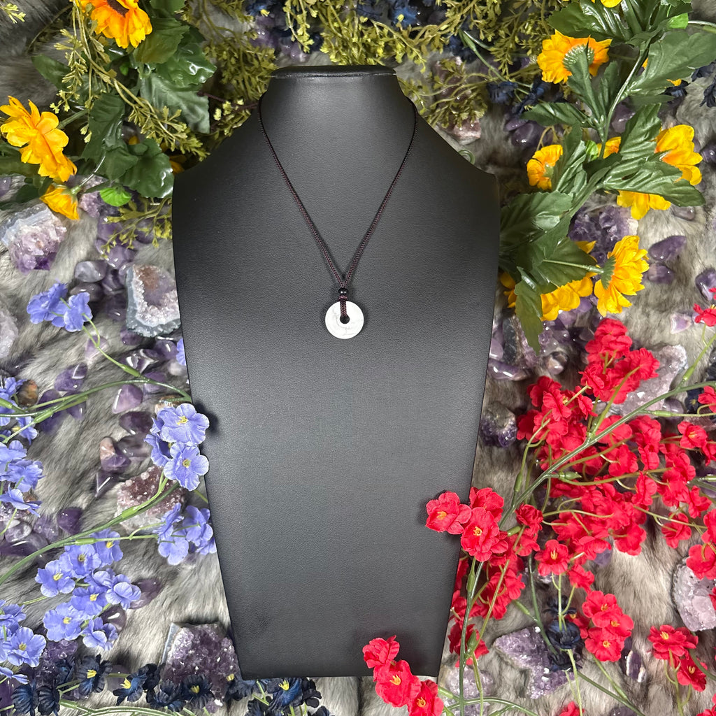 Howlite Eternal Circle Necklace