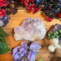 Rose Quartz Aura Stud Earrings