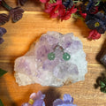 Green Aventurine Aura Stud Earrings