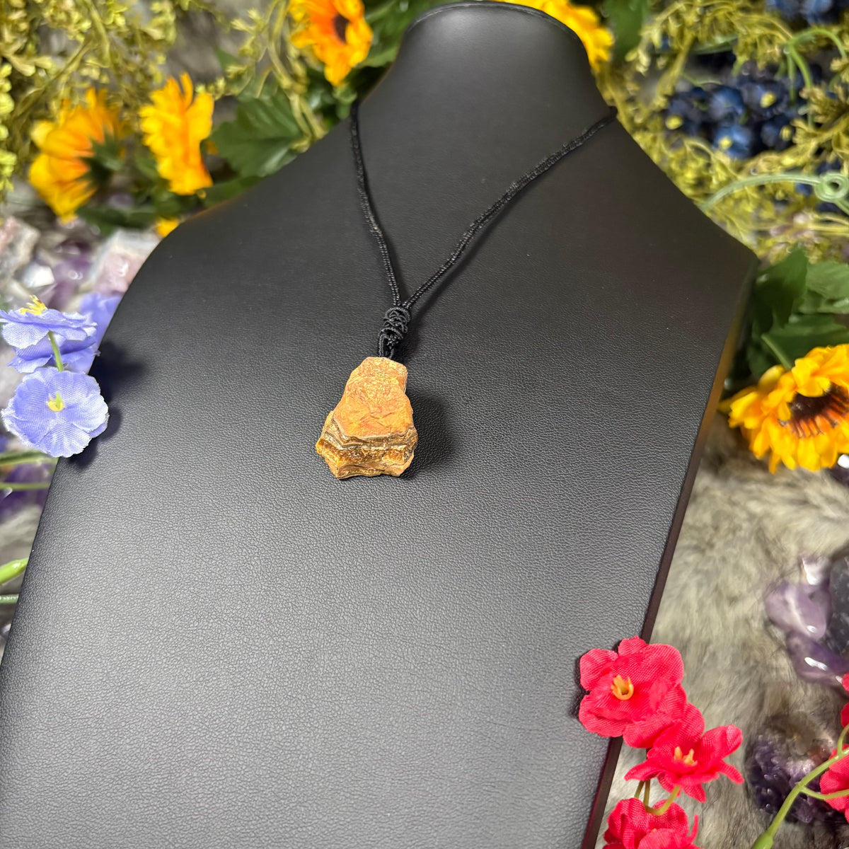 RAW Earthborn Crystal Adjustable Necklace