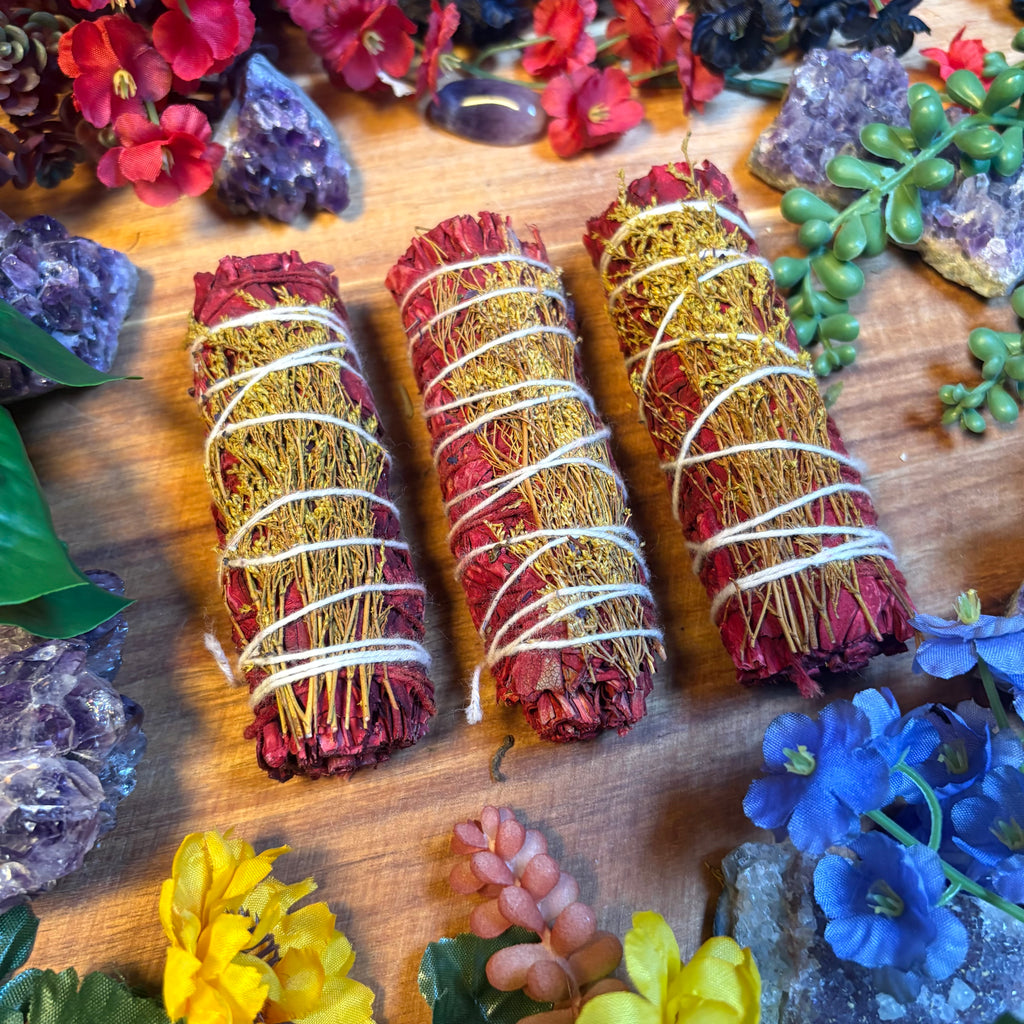 Dragons Blood Sage Smudge Stick x1