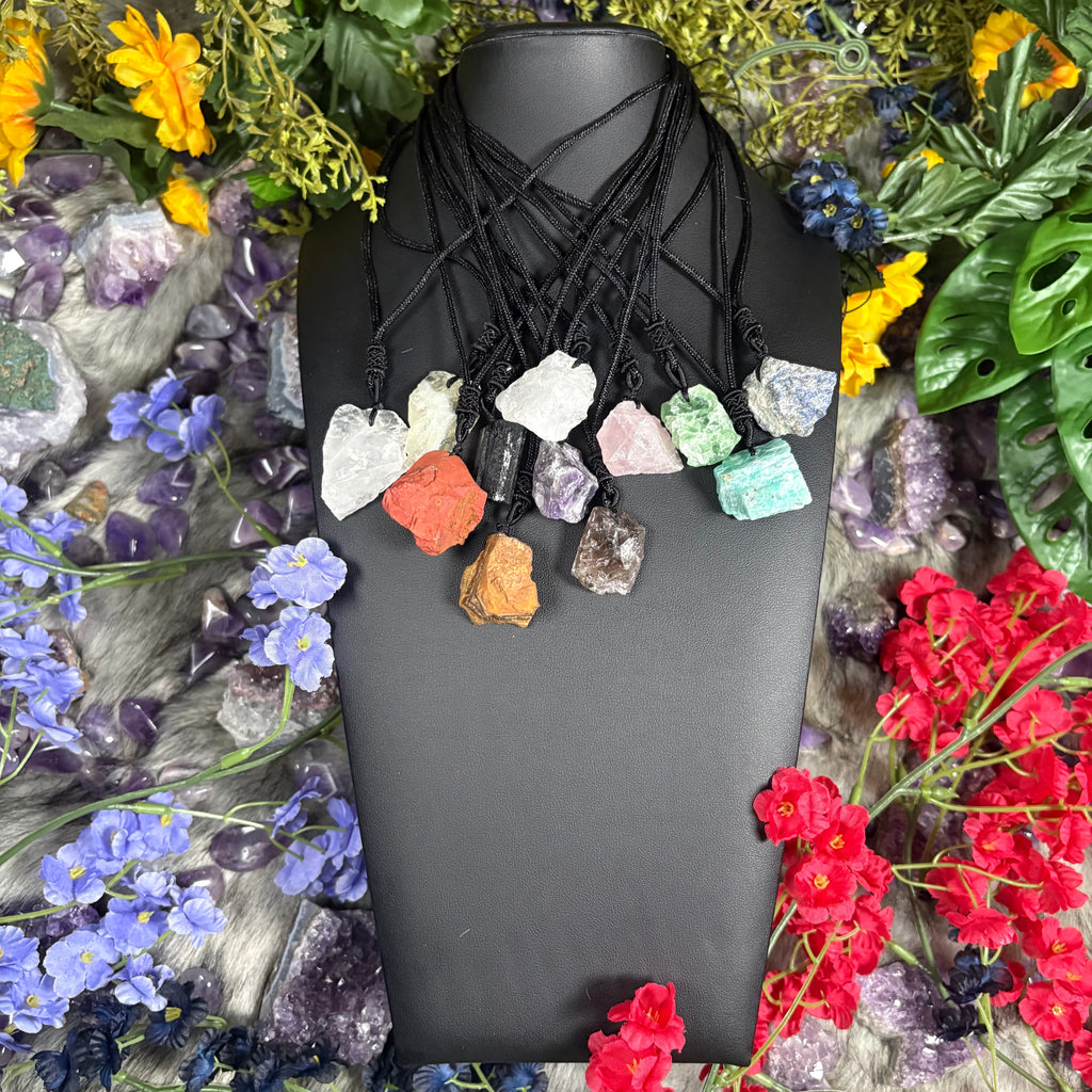 RAW Earthborn Crystal Adjustable Necklace