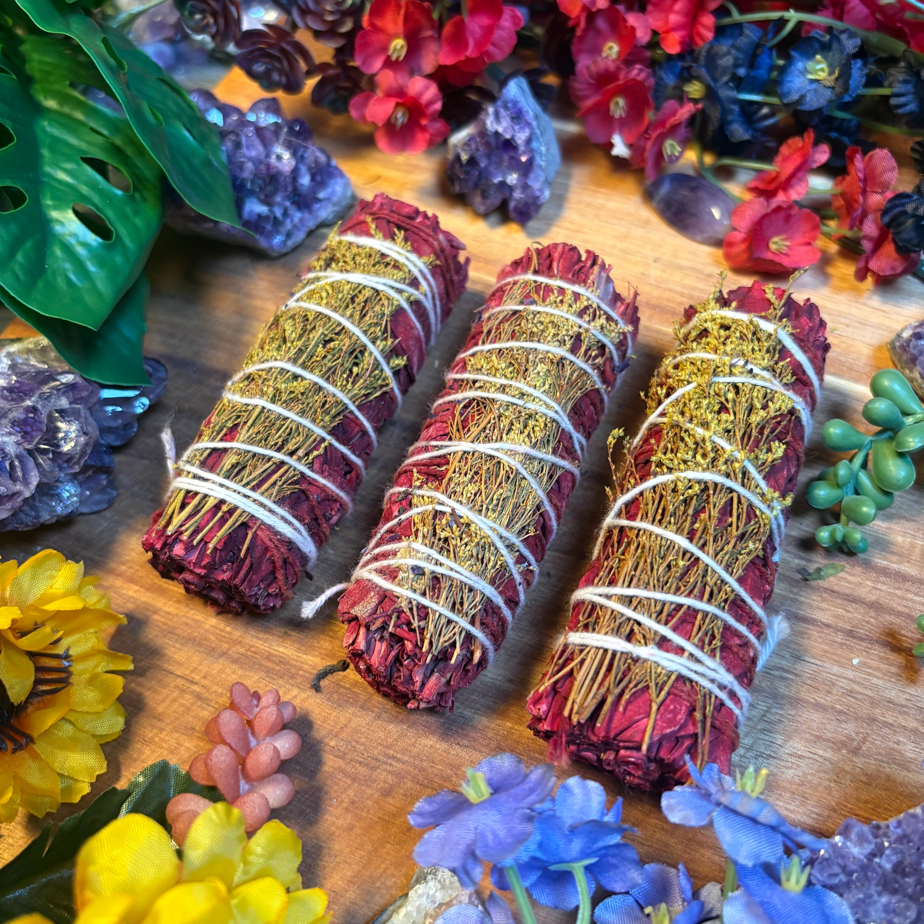 Dragons Blood Sage Smudge Stick x1