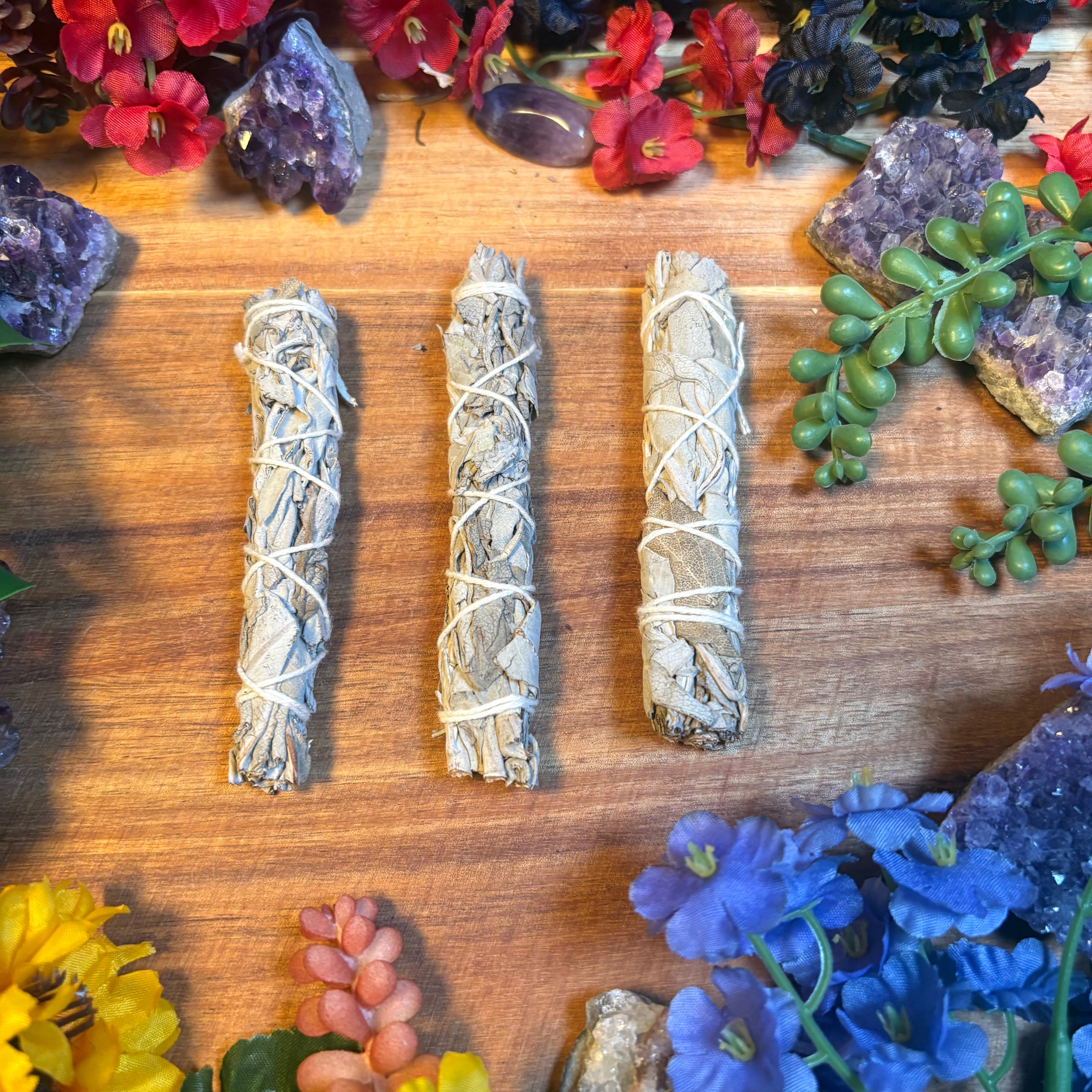 Small White Sage Smudge Stick x1