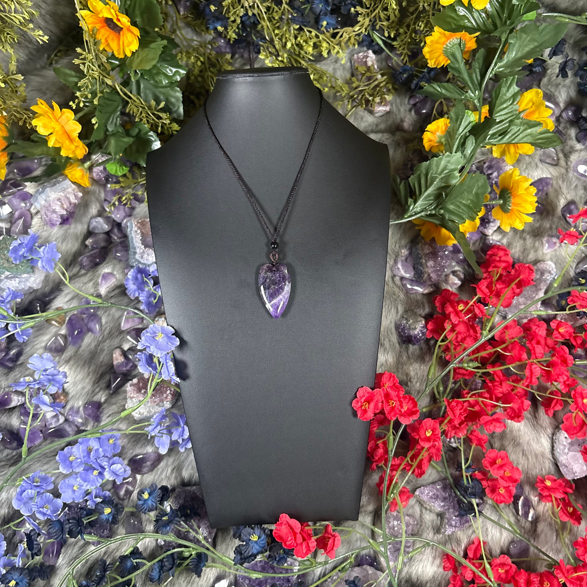 The Amethyst Heart Talisman