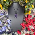 Amethyst Portal Of Manifestation Crystal Necklace