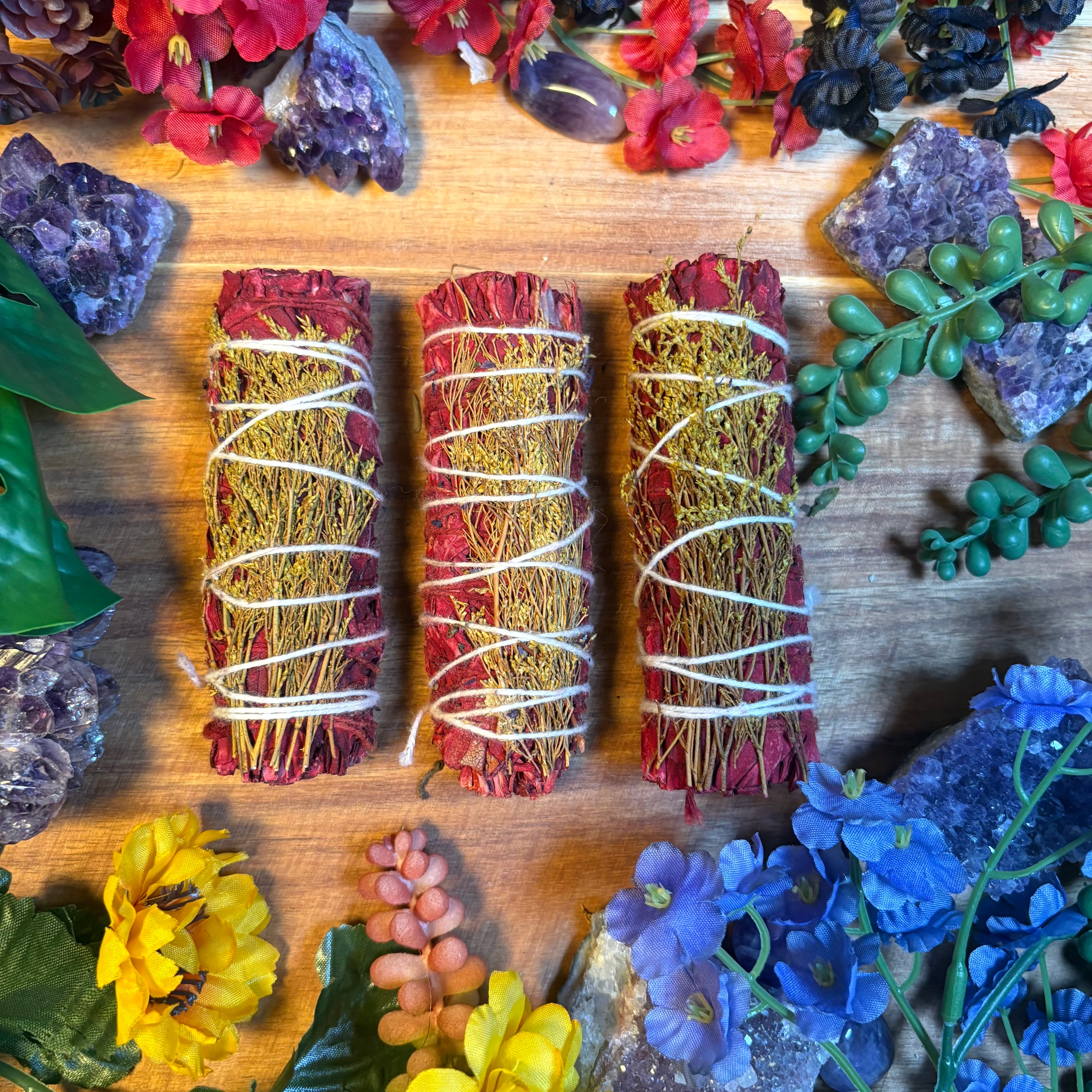 Dragons Blood Sage Smudge Stick x1