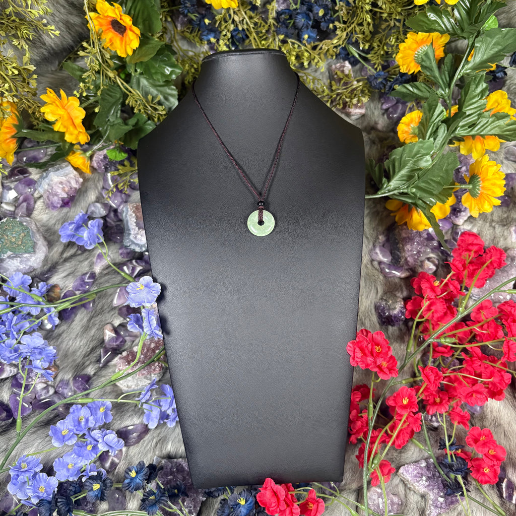 Green Aventurine Eternal Circle Necklace
