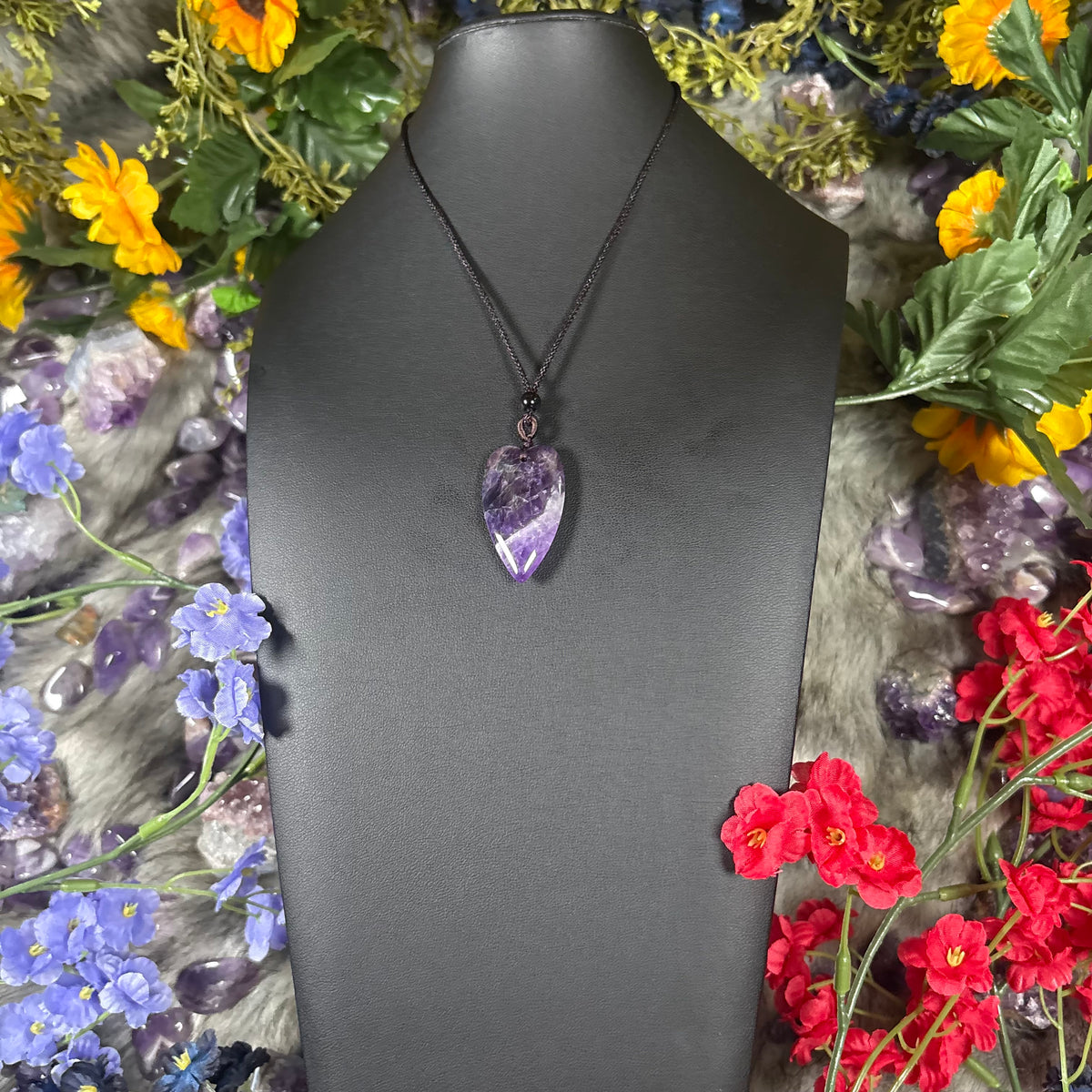 The Amethyst Heart Talisman