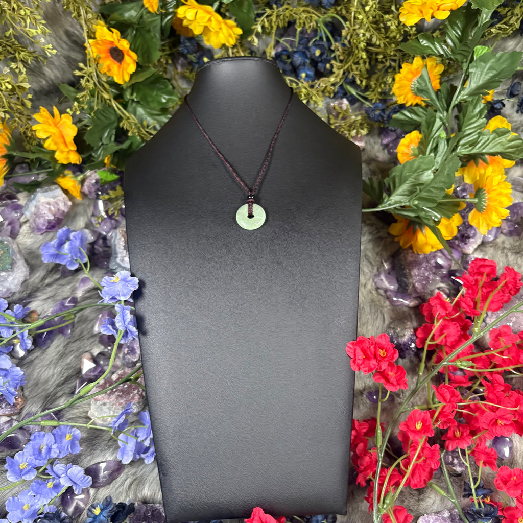 Green Aventurine Eternal Circle Necklace