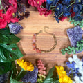 Carnelian Golden Aura Luxury Bracelet