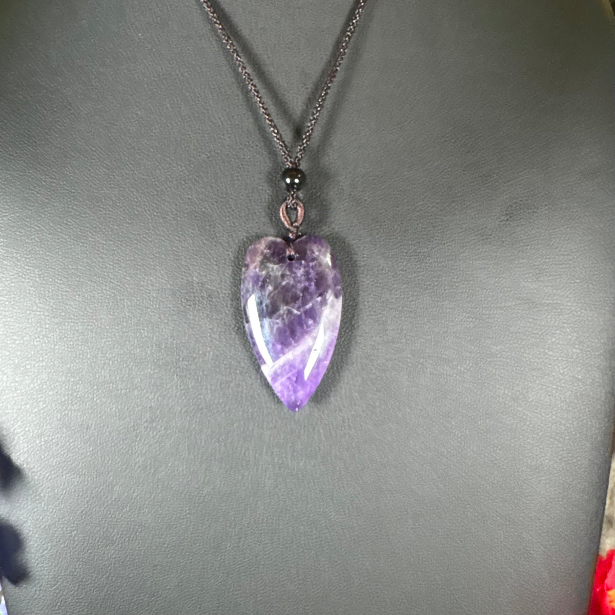 The Amethyst Heart Talisman