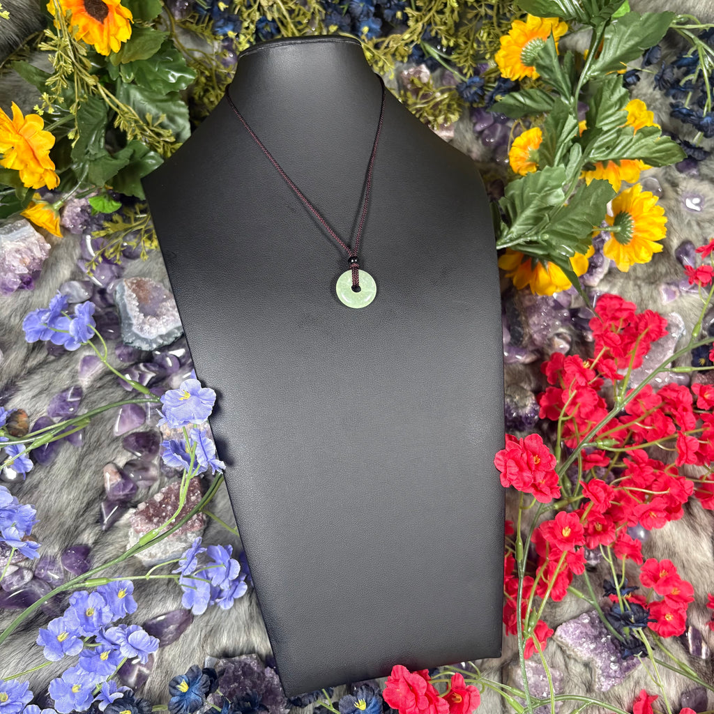 Green Aventurine Eternal Circle Necklace