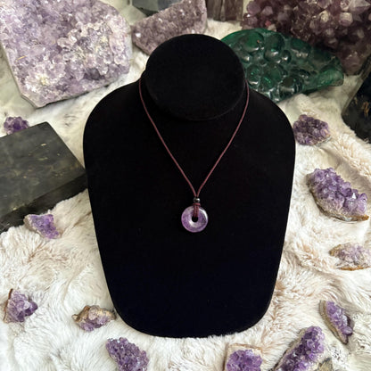 Eternity Circle Crystal Necklace - Multiple Options