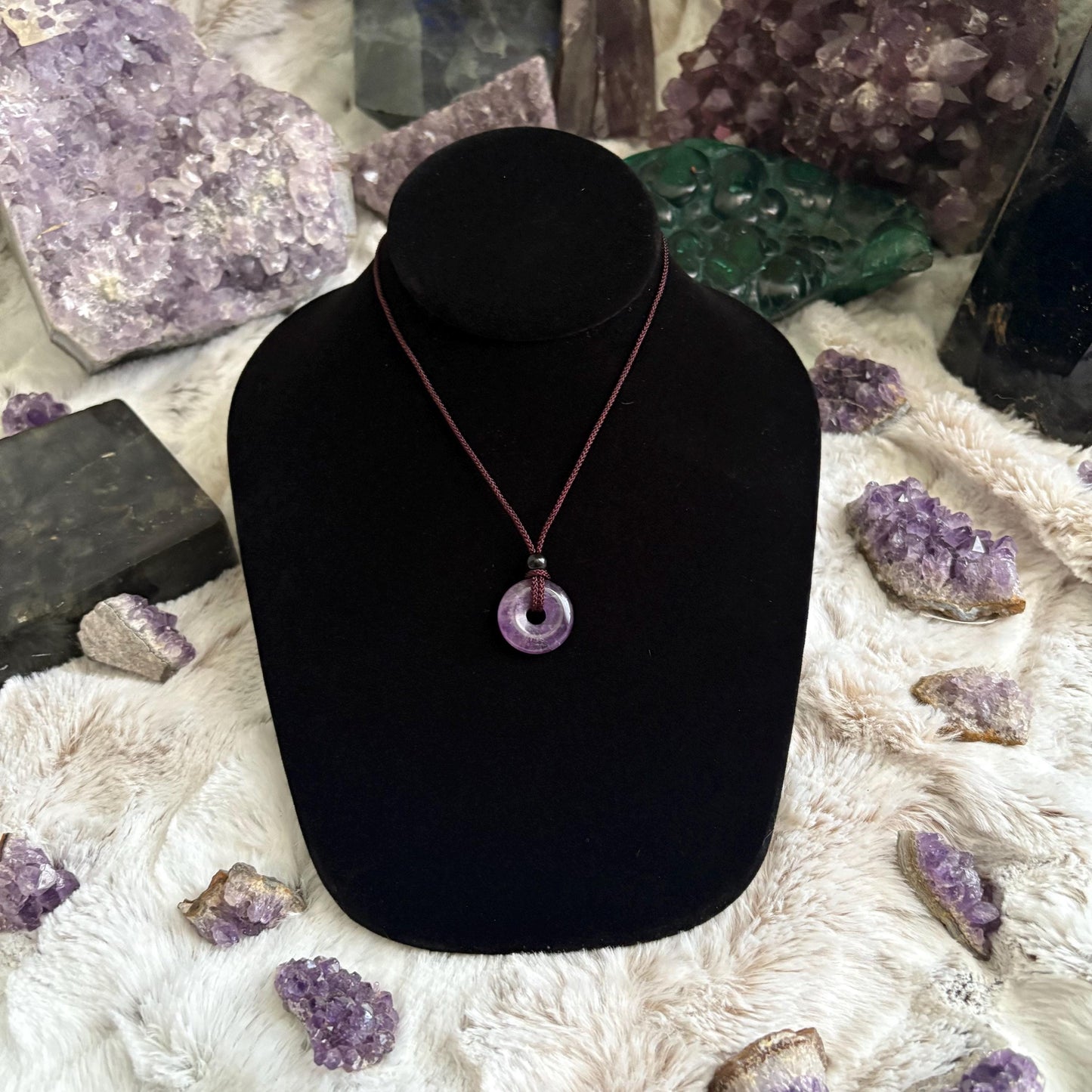 Eternity Circle Crystal Necklace - Multiple Options