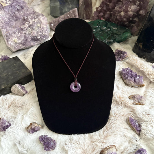 Eternity Circle Crystal Necklace - Multiple Options