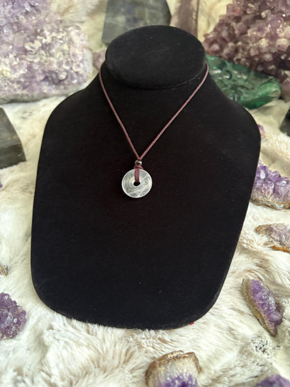 Eternity Circle Crystal Necklace - Multiple Options