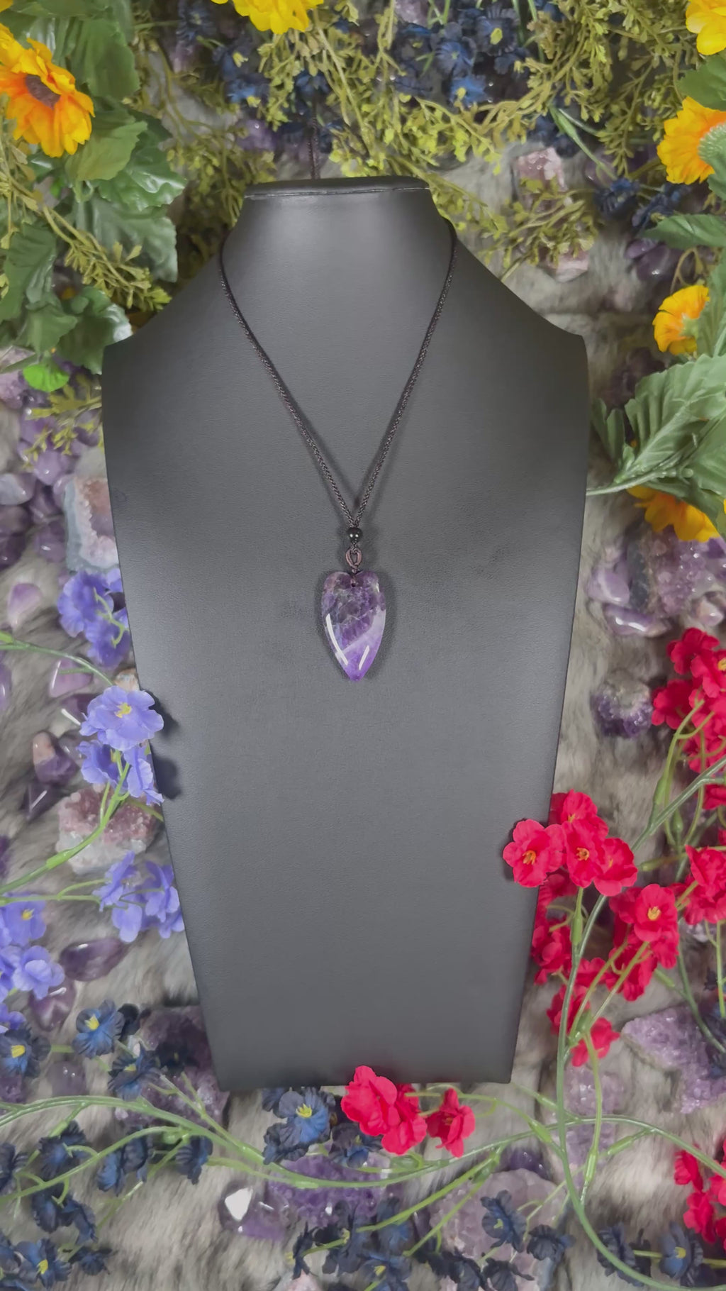 The Amethyst Heart Talisman